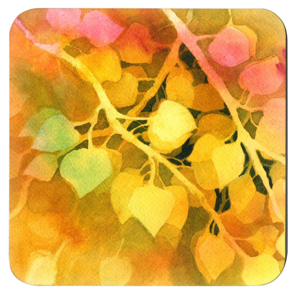 Golden Aspen Coasters