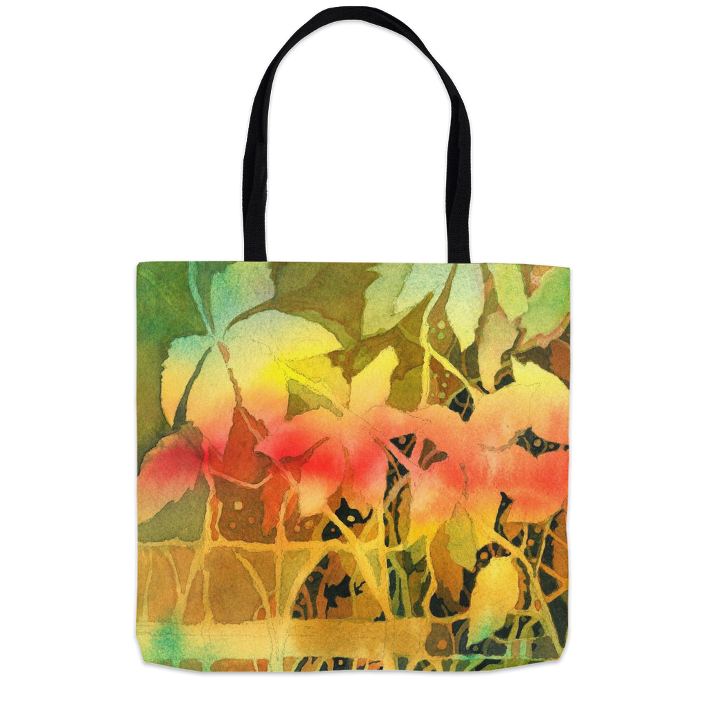 Autumn Woodvine Tote Bag