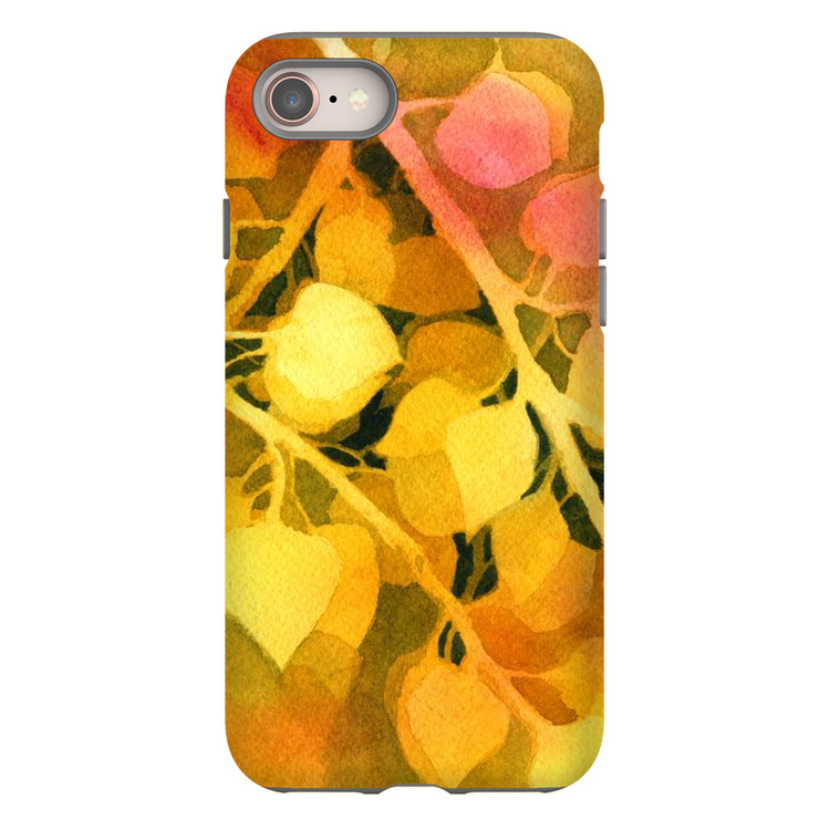 Golden Aspen iPhone Case