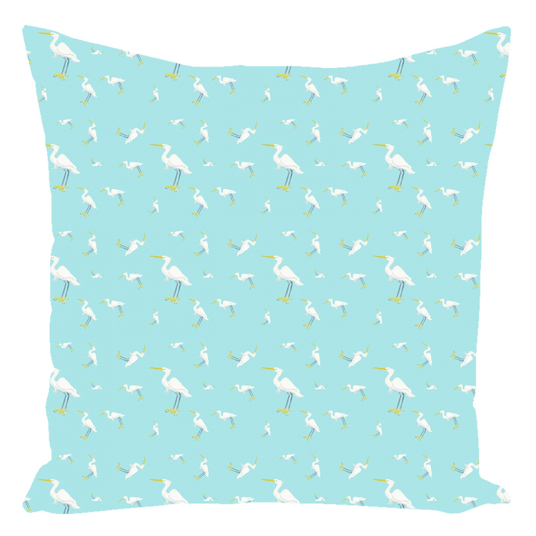 Fox and Trees Pattern (Dark blue)