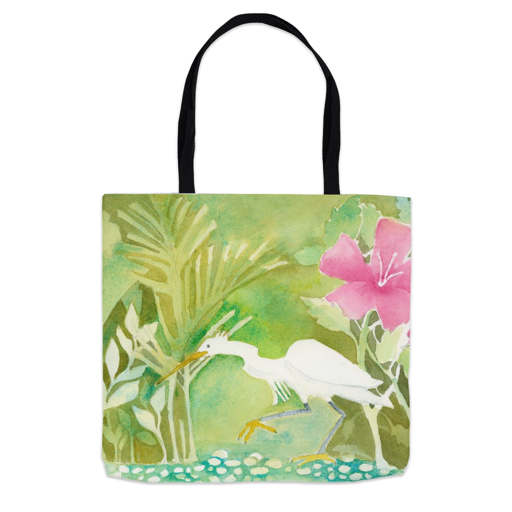 Snowy Egret HuntingTote Bag