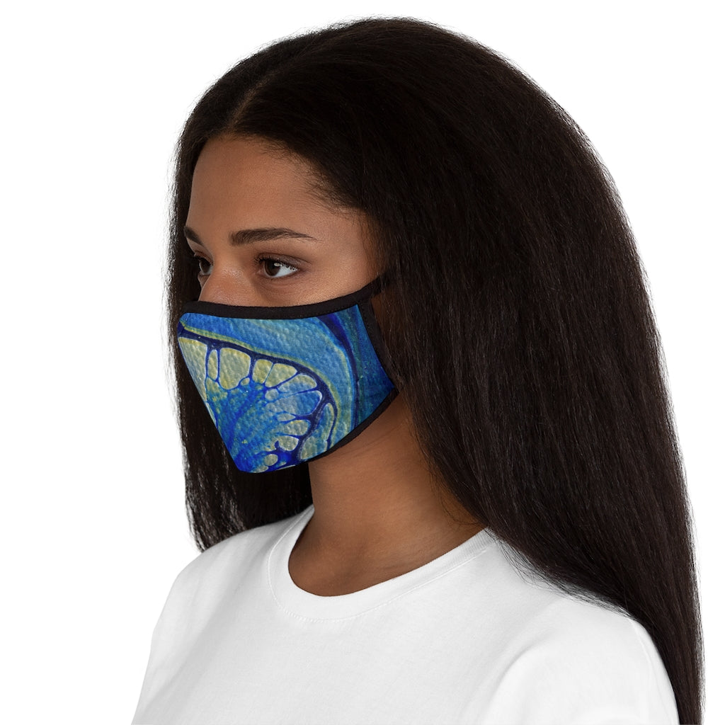 Ice Flow Fitted Polyester Face Mask