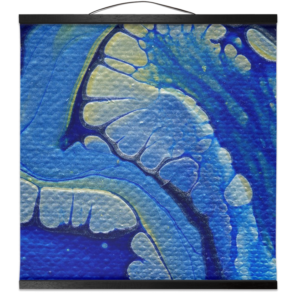 Ice Flow Hanging Canvas Print