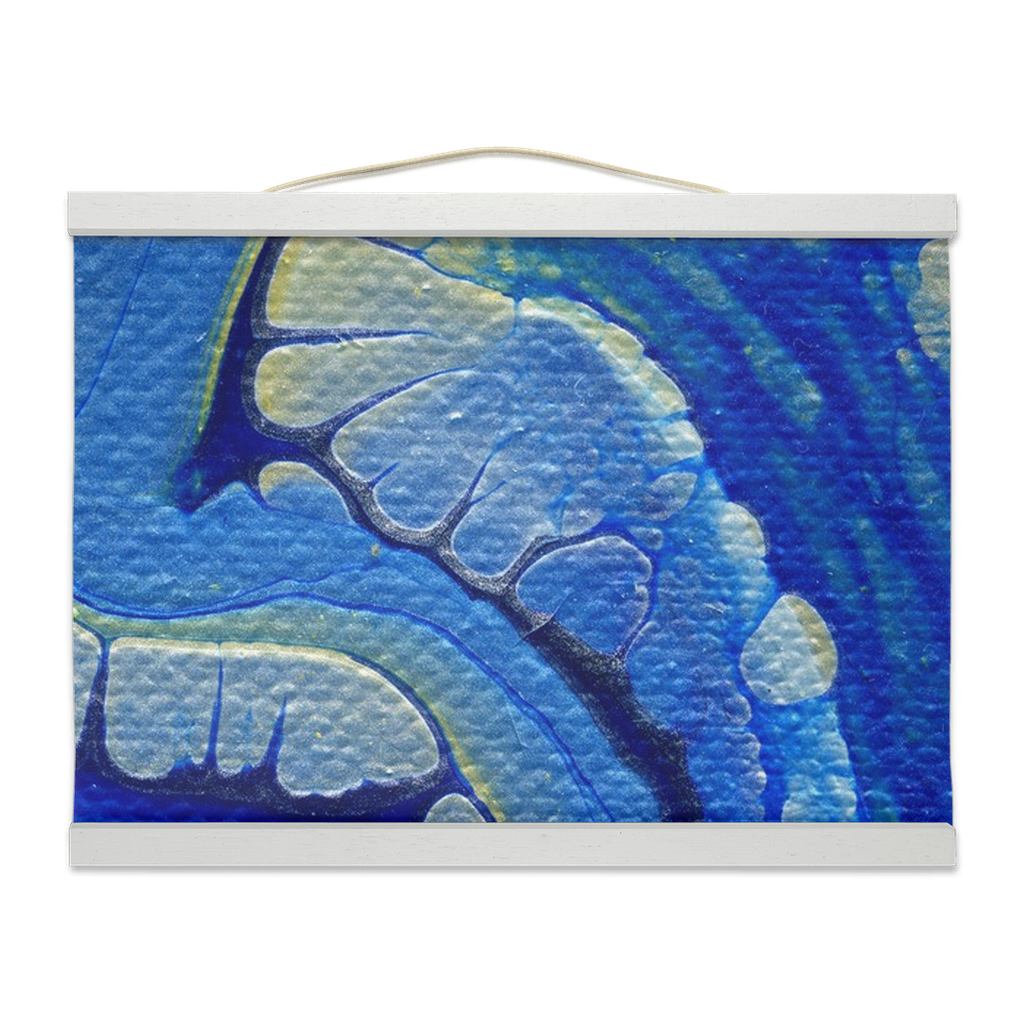Ice Flow Hanging Canvas Print