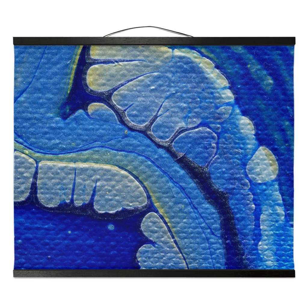 Ice Flow Hanging Canvas Print