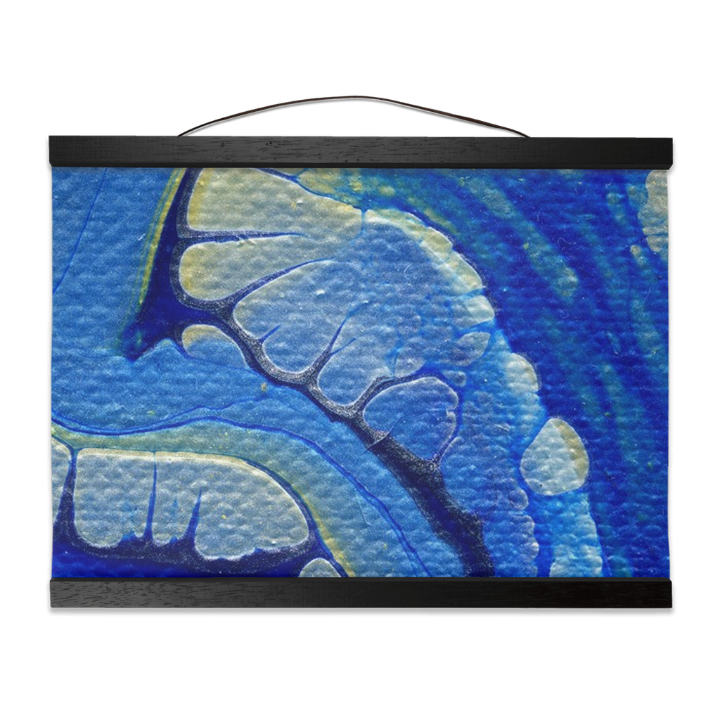 Ice Flow Hanging Canvas Print