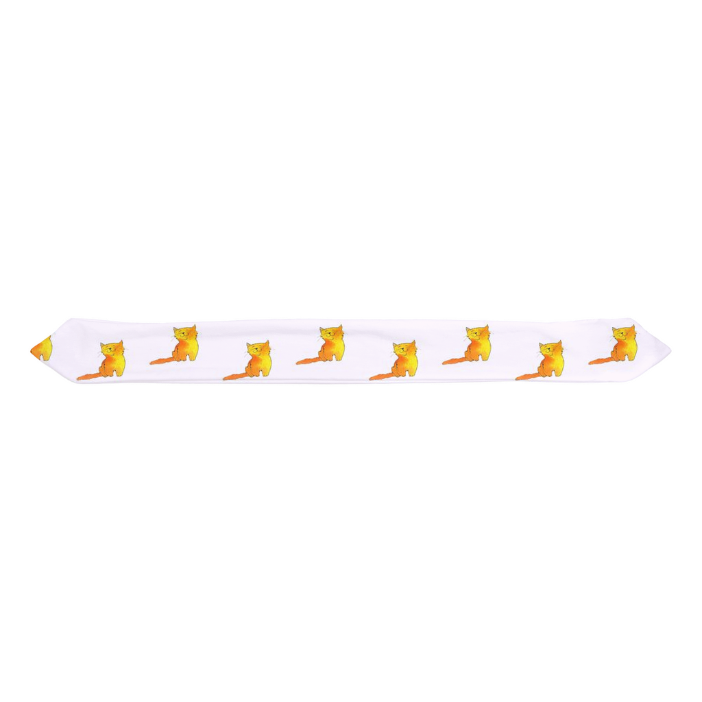 Happy Cat Pattern Infant Headband (Pink)