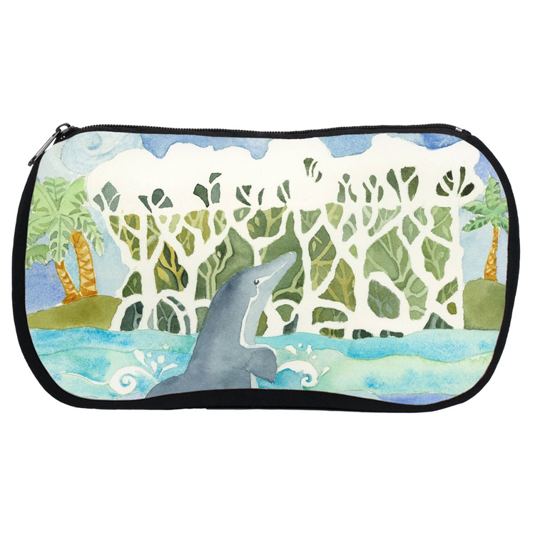 Dolphin Island Cosmetic Bag