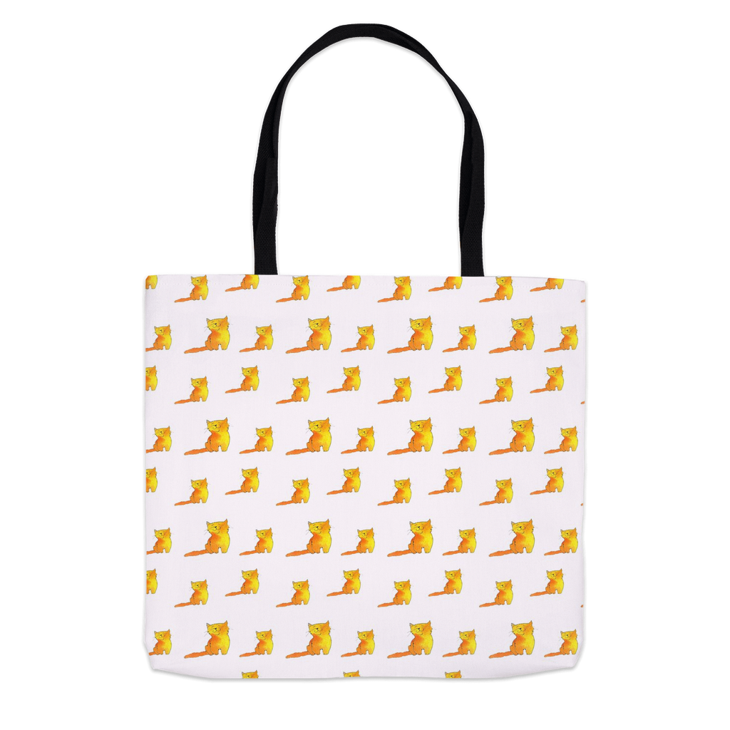 Happy Cat Pattern Tote Bag (Pink)