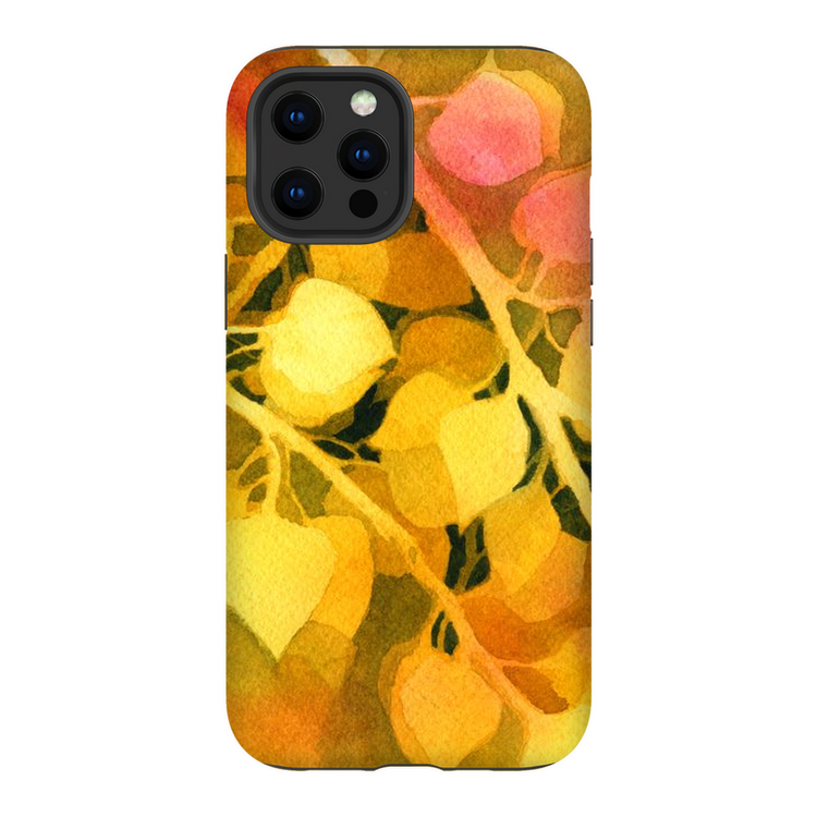Golden Aspen iPhone Case