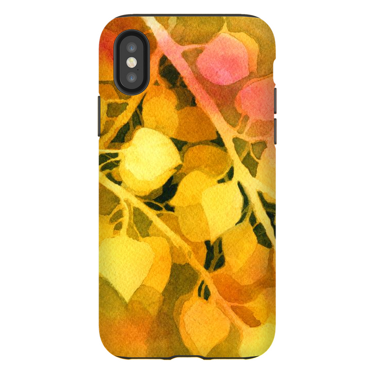 Golden Aspen iPhone Case