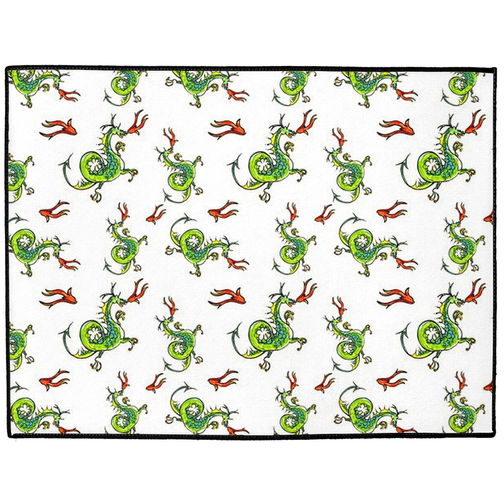 Fire Breathing Dragon Floor Mat
