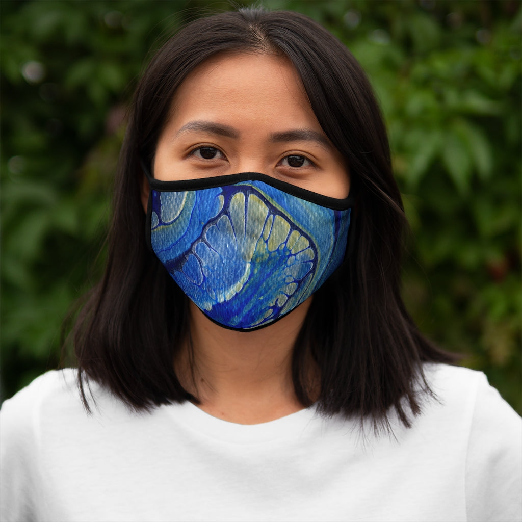 Ice Flow Fitted Polyester Face Mask