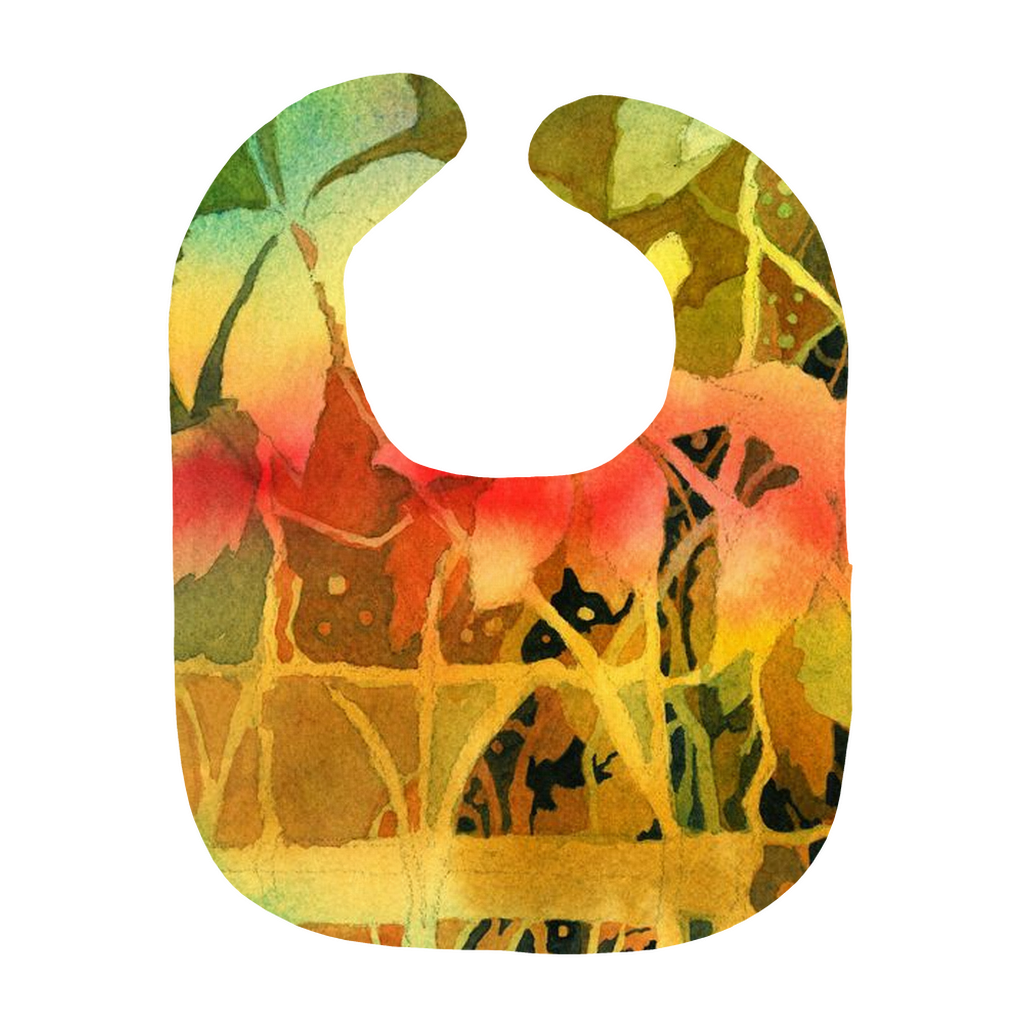 Autumn Woodvine Baby Bib