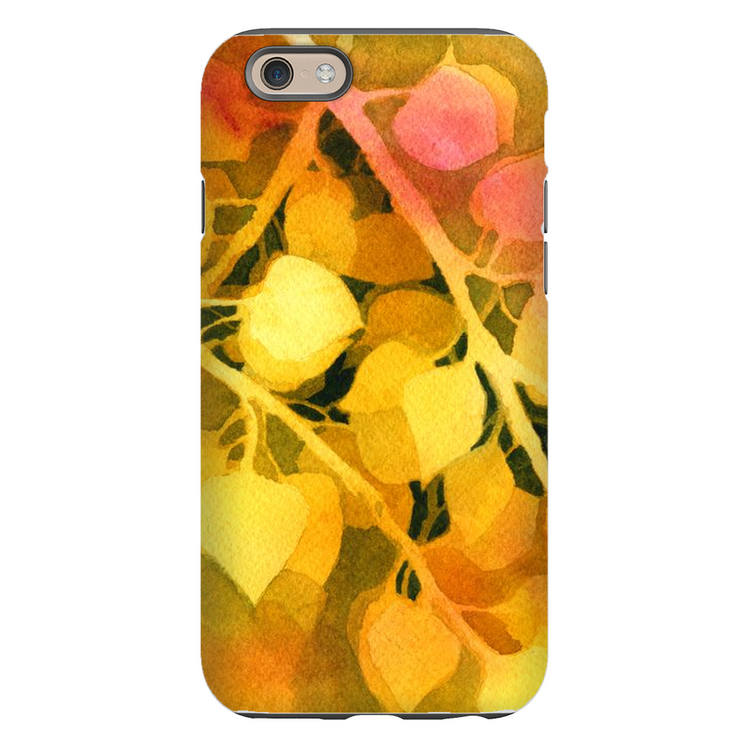 Golden Aspen iPhone Case