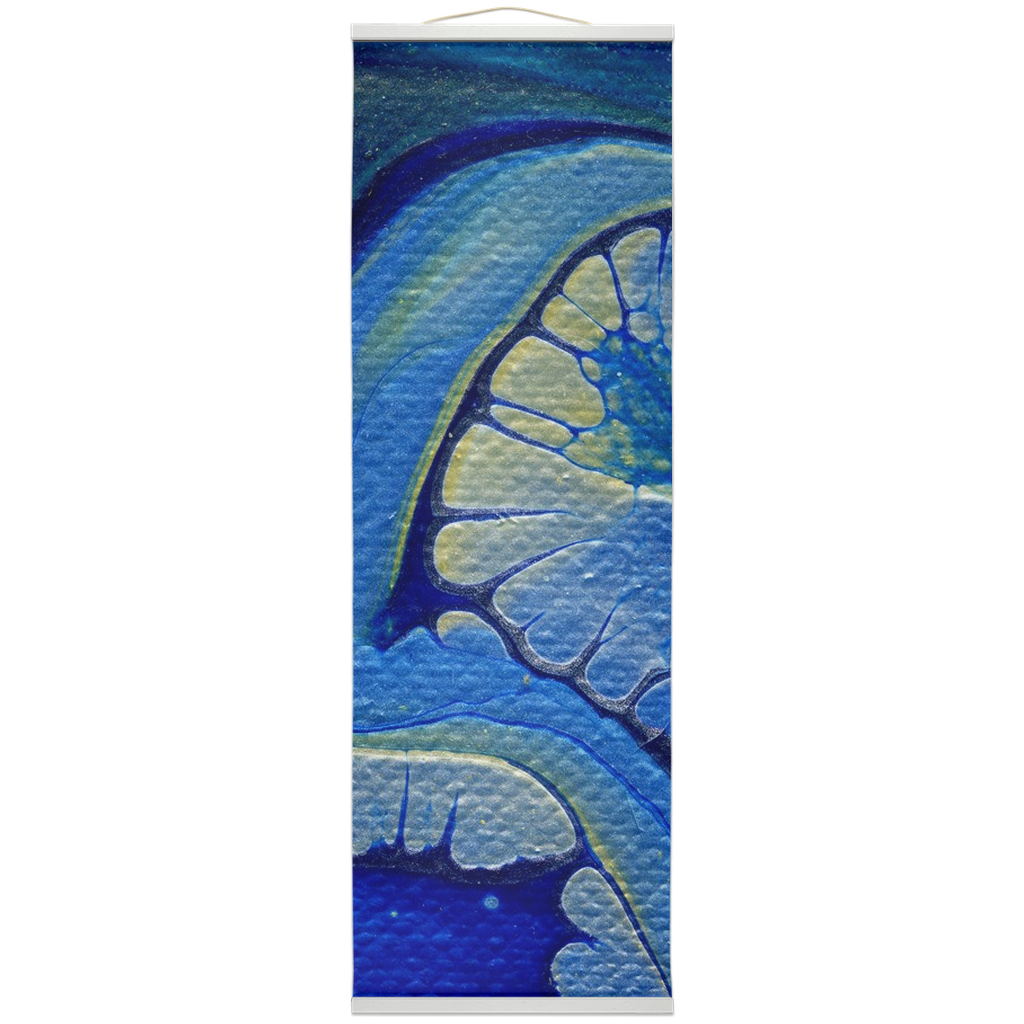 Ice Flow Hanging Canvas Print