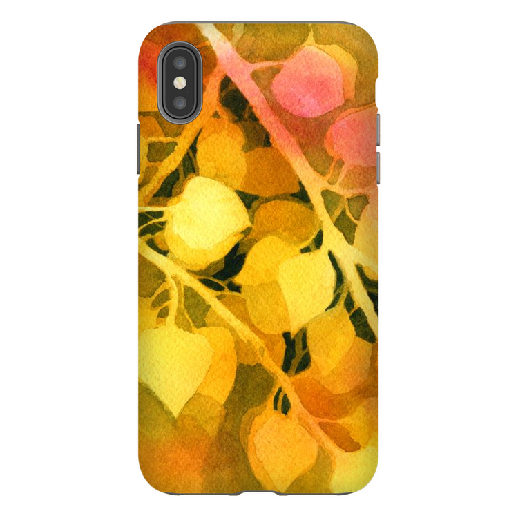 Golden Aspen iPhone Case