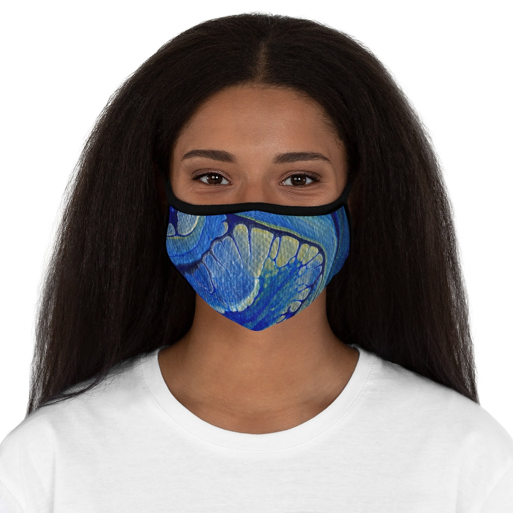 Ice Flow Fitted Polyester Face Mask