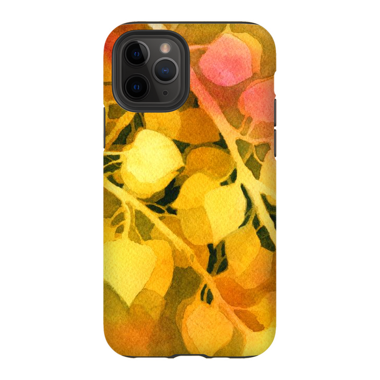 Golden Aspen iPhone Case