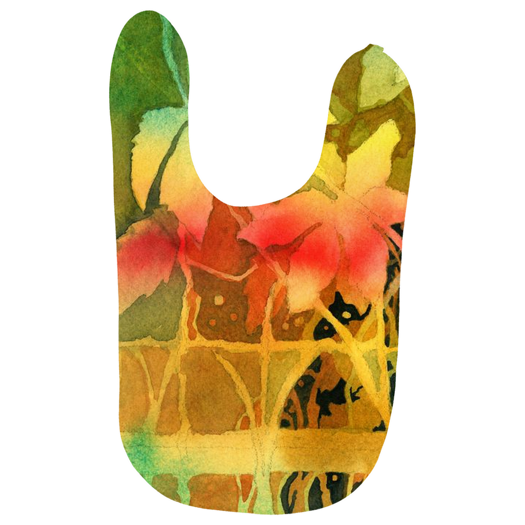 Autumn Woodvine Baby Bib