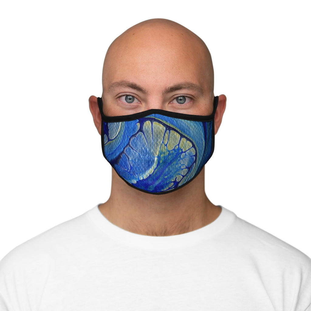 Ice Flow Fitted Polyester Face Mask