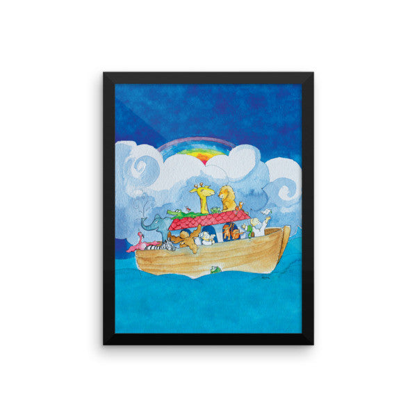 Noah's Ark Framed Photo Paper Poster