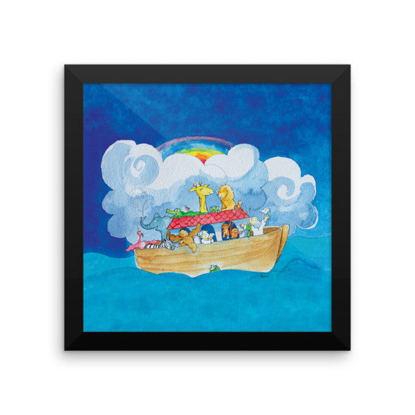 Noah's Ark Framed Photo Paper Poster