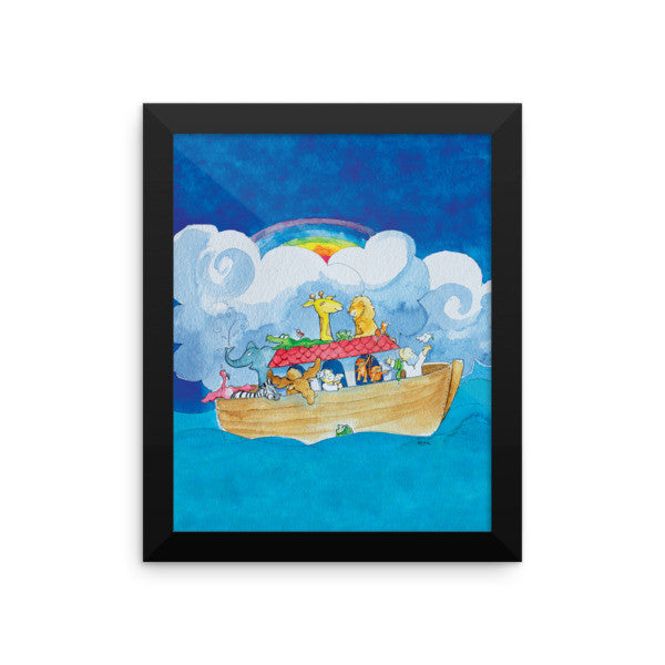 Noah's Ark Framed Photo Paper Poster