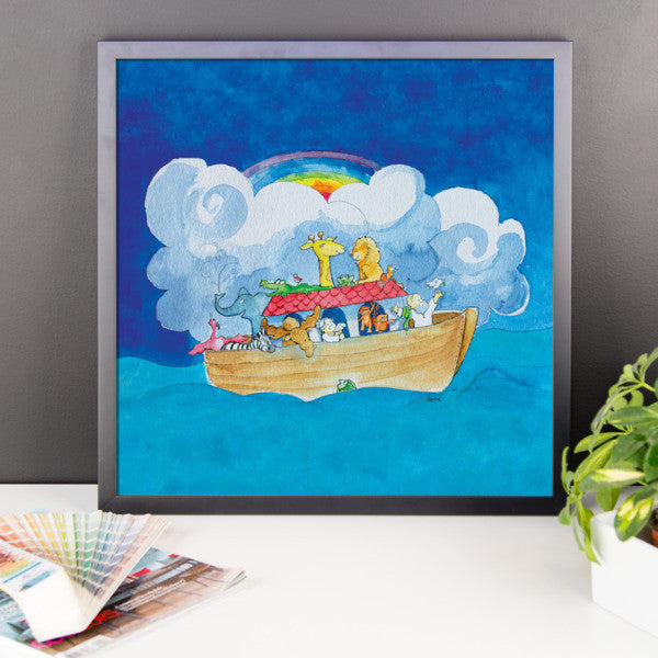Noah's Ark Framed Photo Paper Poster
