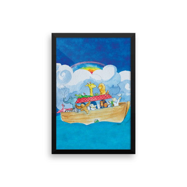 Noah's Ark Framed Photo Paper Poster