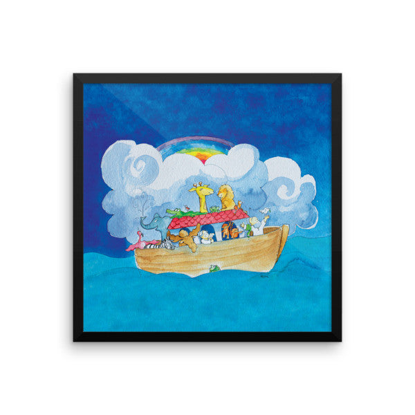 Noah's Ark Framed Photo Paper Poster