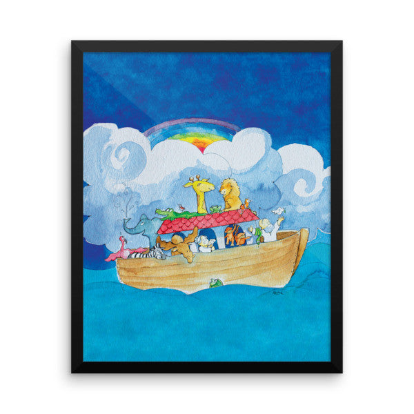 Noah's Ark Framed Photo Paper Poster