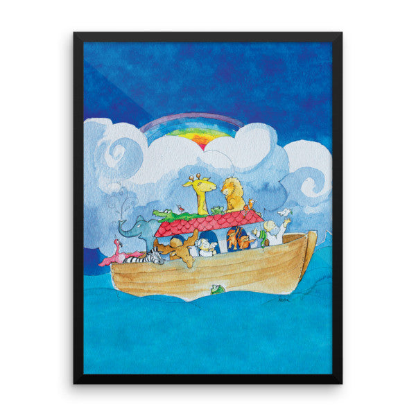 Noah's Ark Framed Photo Paper Poster