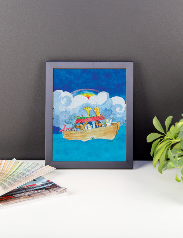 Noah's Ark Framed Photo Paper Poster