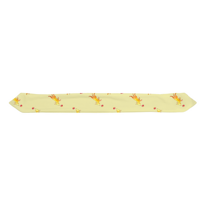 Playful Puppy Pattern Infant Headband (Yellow)