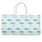 Elephant and Trees Pattern Weekender Tote