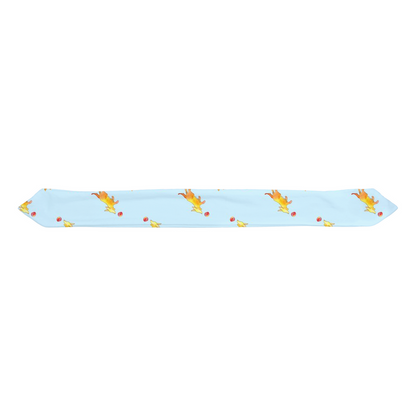 Playful Puppy Pattern Infant Headband (Blue)