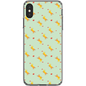 Playful Puppy  Pattern  iPhone Case (Green)