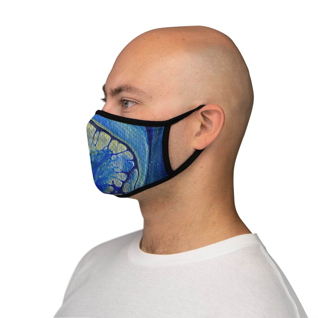 Ice Flow Fitted Polyester Face Mask