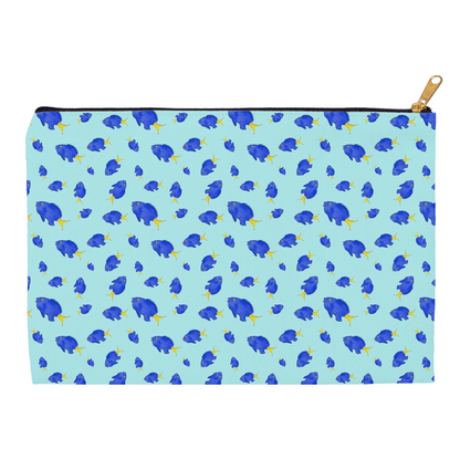 Yellowtail Fish Pattern Accessory Bag