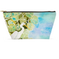 Snowy Egret and Sea Oats Accessory Pouch