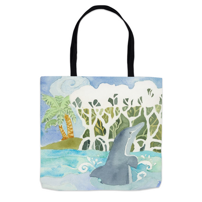 Dolphin Island Tote Bag