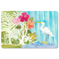 Snowy Egret Desk Mat