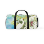 Snowy Egret and Gecko Duffle Bag