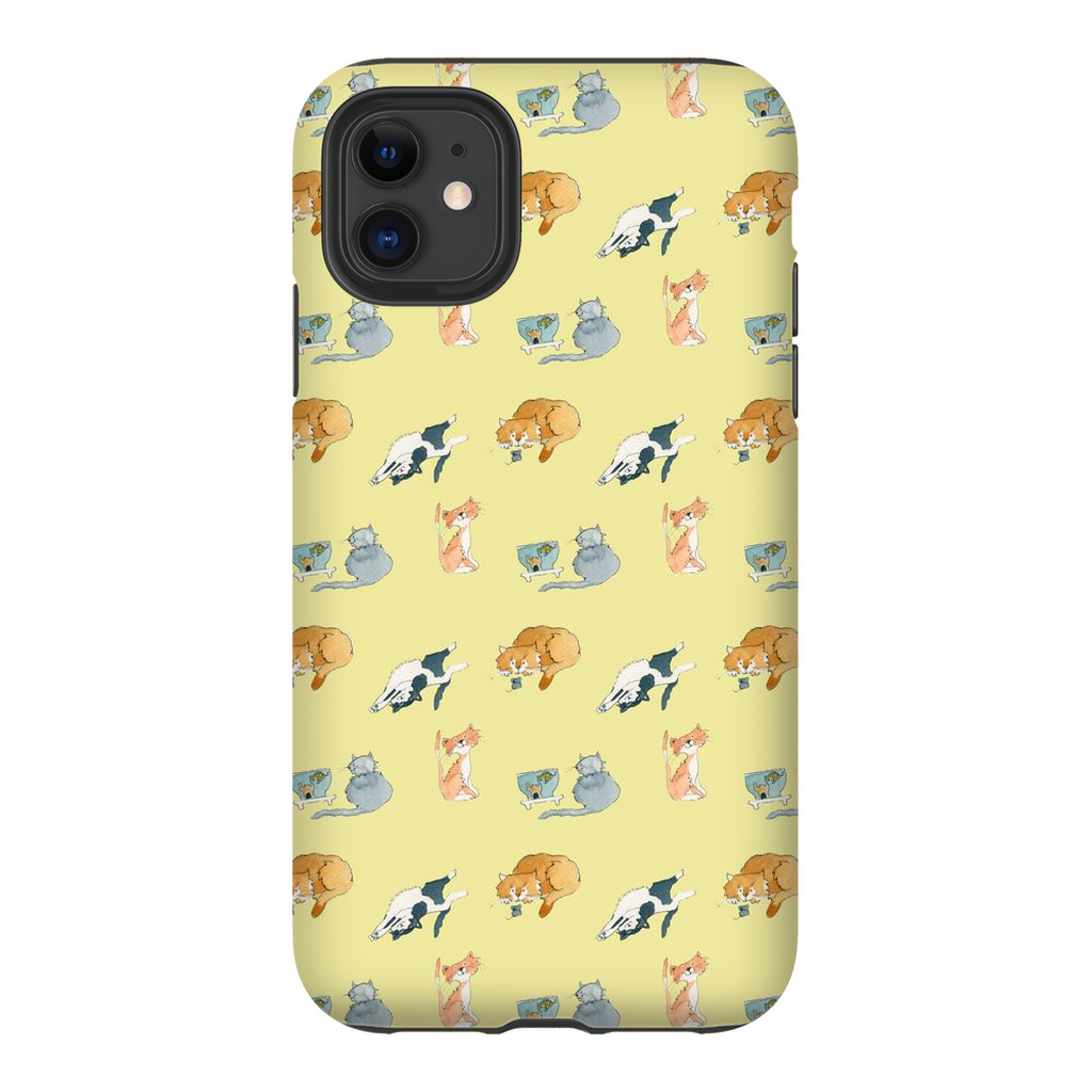 Cats Pattern IPhone Case