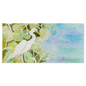 Snowy Egret and Sea Grapes Beach Towel