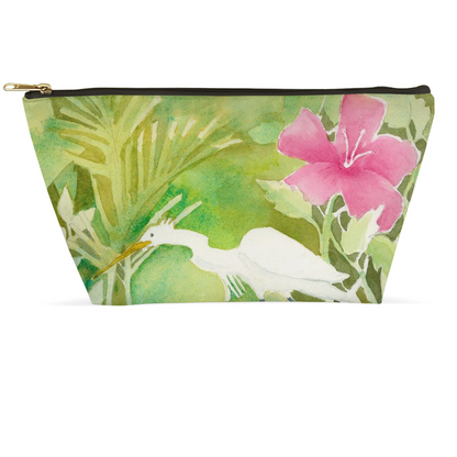 Snowy Egret Hunting Accessory Pouch