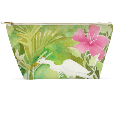 Snowy Egret Hunting Accessory Pouch