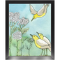 Yarrow and Yellow Birds Framed Print