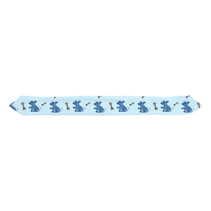 Simple Dog and Bone Pattern Infant Headband (Blue)